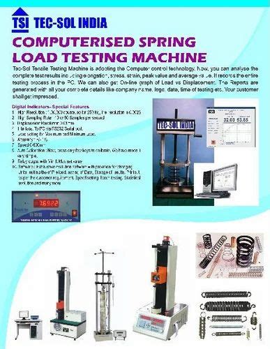 spring endurance testing machine|spring stress testing.